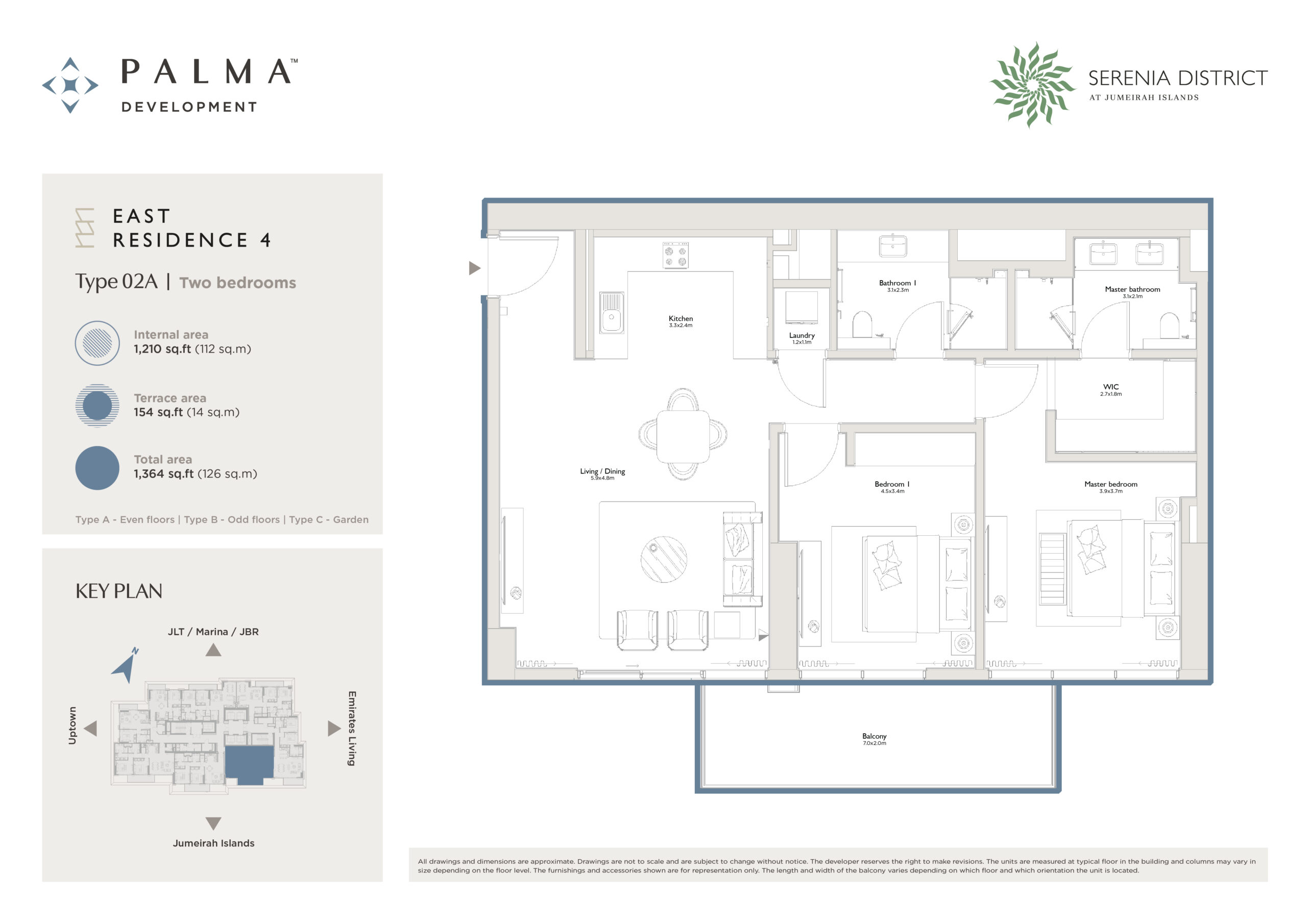 East Residence T4 - Even Floor - Type02A