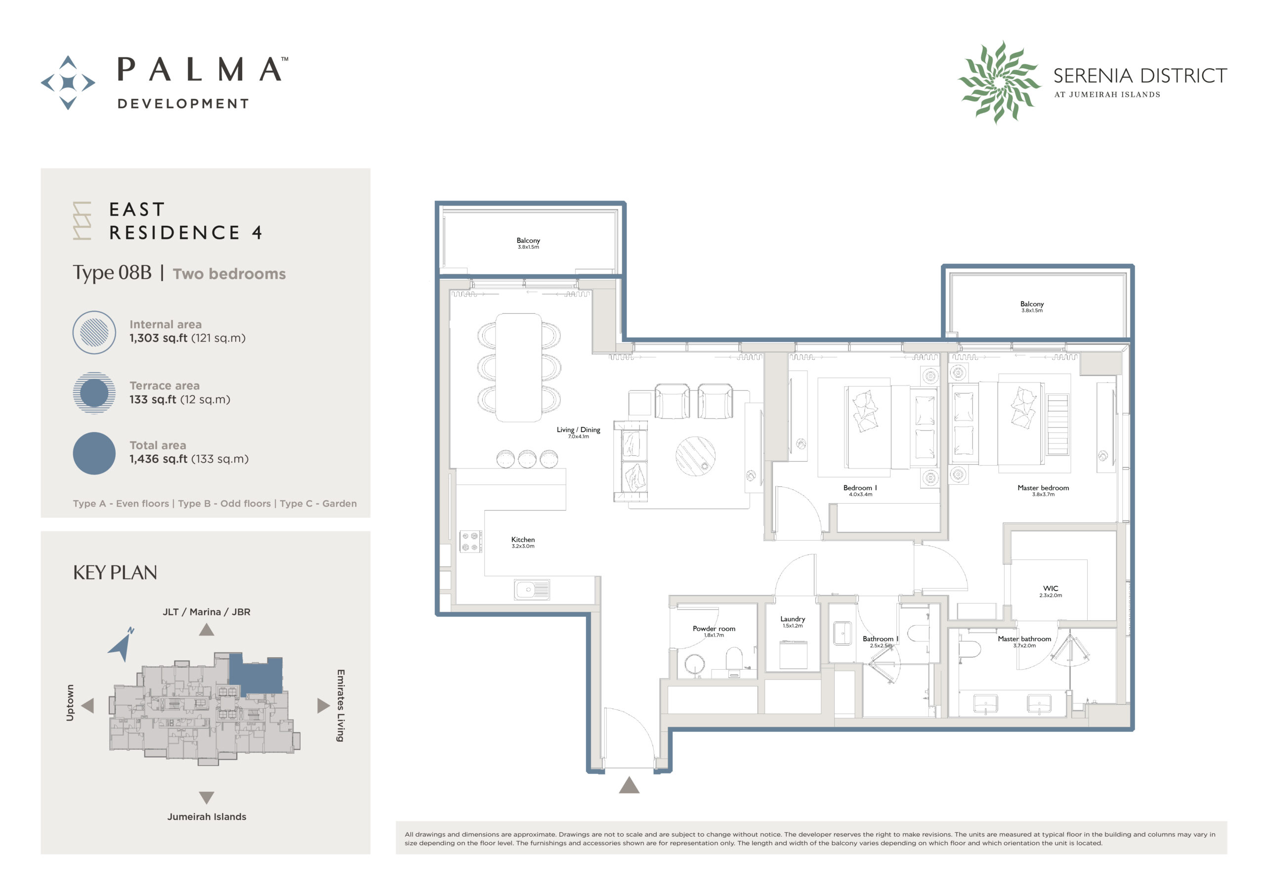 East Residence T4 - Odd Floor - Type08B