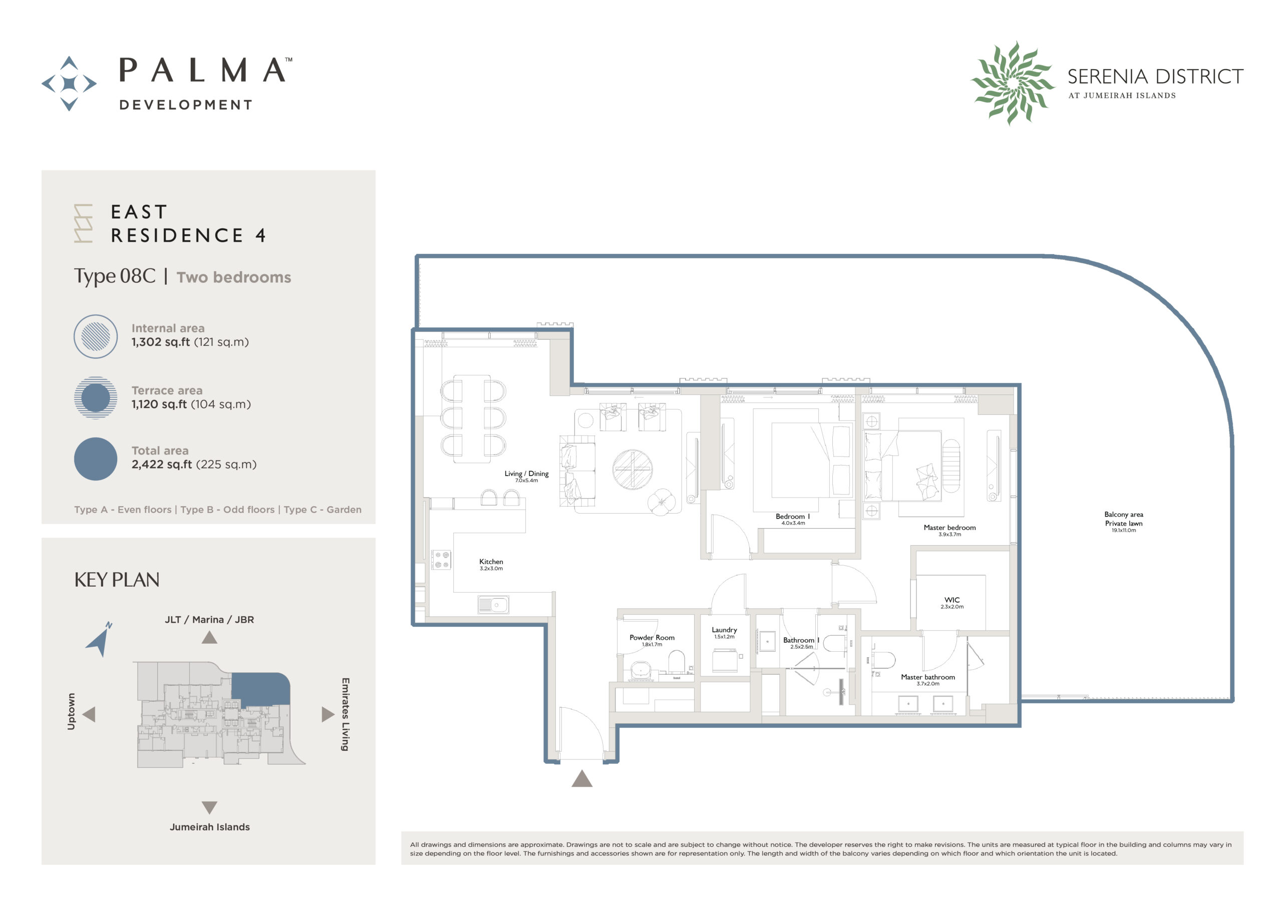 East Residence T4 - Podium Floor - Type08C